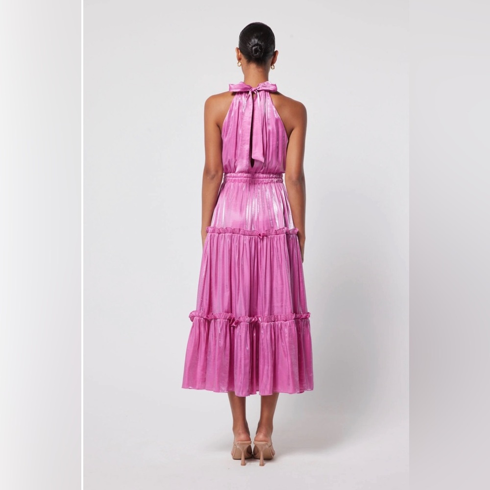 Elliatt Teagan Maxi Dress, size xxs NWT bubblegum pink - Picture 3 of 13